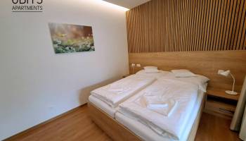 6Bits Apartments - Apartmán č. 4 pro 4 osoby s terasou a saunou