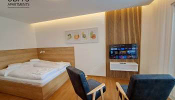 6Bits Apartments - Apartmán č. 6 pro 2 osoby s terasou