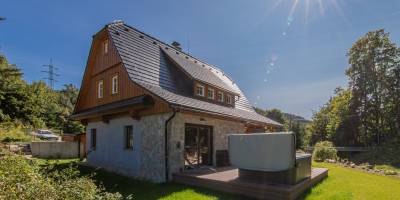 Roubenka u řeky Kouty nad Desnou - Kouty nad Desnou