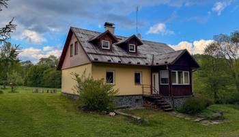 Útulná chalupa u rybníka - Jeseníky
